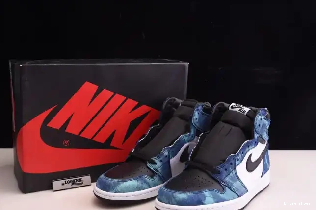 Bmlin Shoes Jordan Air High 1 CD0461-100 Tie-Dye OG 0501